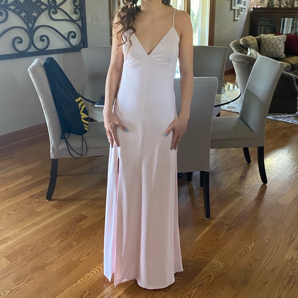 Elegant Light Pink Gown